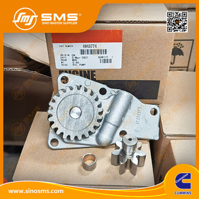 ISO9001 Engine QSB3.3 4945774 CUMMINS Oil Pump 12 * 12 * 7CM