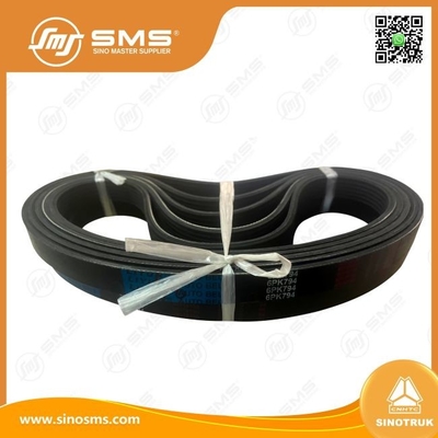 شراء حزام التحول 6PK794 VG2600020258 HOWO قطع غيار الشاحنة التصنيع عبر الإنترنت