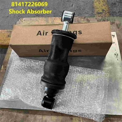 81417226069 رجل شاحنة قطع الغيار حقيبة الهواء مستمع الصدمات نظام الفرامل الهوائية MAN TGS TGX TGA