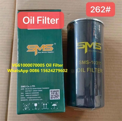 مرشح زيت السيارات VG61000070005 HOWO قطاعات الشاحنات وقود الديزل مرشح فاصل الماء