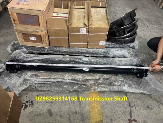DZ98259314168 عمود نقل المروحة شاكمان شاحنة قطع أجزاء عمود محرك تلسكوبي