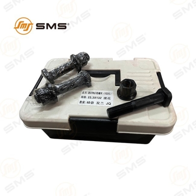 عجلة العجلة الخلفية مع المكسرات HOWO قطاعات الشاحنة WG9112340123/99012340123 23*22*132MM
