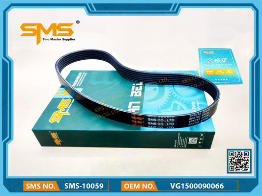 VG1500090066 6PK783 محرك الحزام ساينو تراك هووا شاحنة قطع غيار