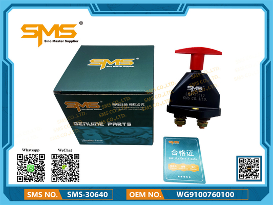 WG9100760100 مفتاح الطاقة الرئيسي ساينو تراك هووا قطع غيار الشاحنات